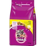 Whiskas - Droogvoer voor kittens - Junior van 2 tot 12 maanden - 6 stuks