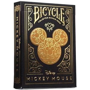 Bicycle - Spel met 54 speelkaarten – collectie Ultimates – Disney Mickey Gold – Magie/magische kaart