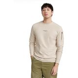 G-STAR T-shirt voor heren, Beige (Whitebait D24706-d617-1603), XXL