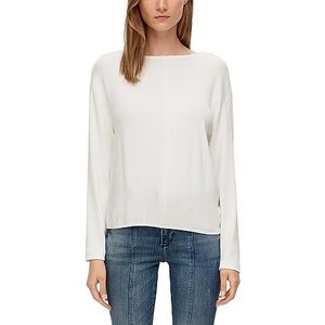 s.Oliver Sweat-shirt à manches longues, Blanc., 46