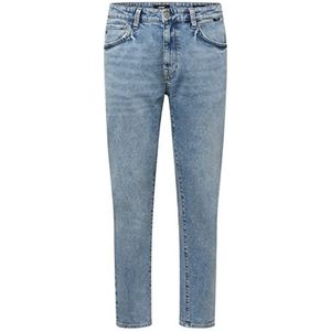 Mavi Milan jeans voor heren, Mid Brushed, 32W/29L, Mid geborsteld
