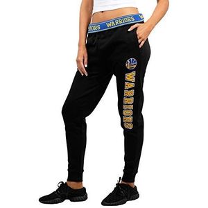 Unk NBA Dames joggingbroek Active Basic Fleece joggingbroek NBA joggingbroek met elastische band dames zwart/blauw, zwart.