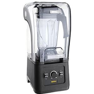 Buffalo DR825 Professionele krachtige blender 1,68 kW met geluidsisolatiekap, 2,5 liter, BPA-vrije kunststof, motor met variabele snelheid, DR825