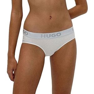 HUGO Letter Sporty Logo Slip dames, wit 100