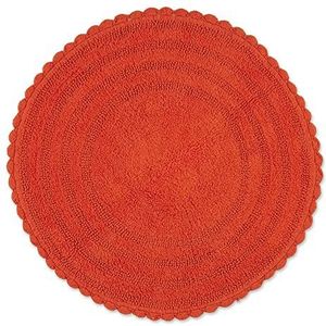 DII Crochet Collection Badmat, omkeerbaar, rond, 70 cm diameter, specerijen