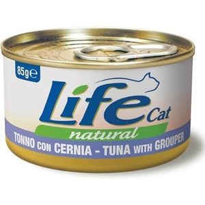 Life Cat Natural Thon avec Mérou Canette 85g