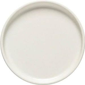 Grestel - Produtos Ceramicos, S.A. Costa Nova Redonda platte borden, Ø 130 mm, wit, 6 stuks