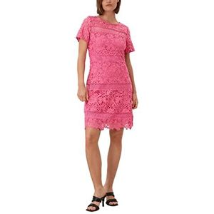 s.Oliver BLACK LABEL Casual jurk voor dames, Donker roze