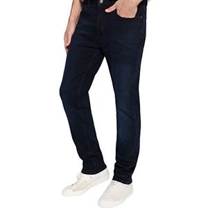 Trendyol Jean coupe droite taille normale pour homme, Bleu marine - 4003, 50