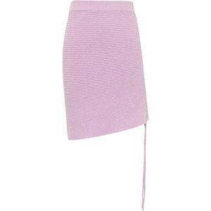 SIVENE Jupe en tricot pour femme 11119384-SI02, violet clair, taille XL/XXL, violet/transparent, XL-XXL