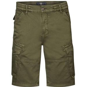 Petrol Industries Cargoshorts voor heren, pak kort model heren, Donkergroen (Dark Moss)