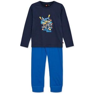 LEGO Lwaris 608 - pyjamaset voor jongens, Navy Blauw