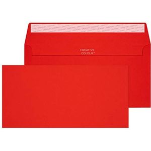Blake Creative Colour 25206 enveloppen, DL, 114 x 229 mm, 120 g/m², 25 stuks, rood