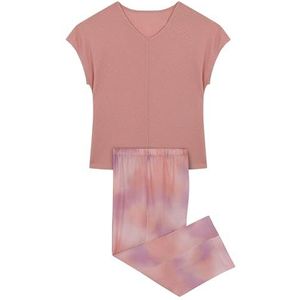 women'secret Capri Dagelijkse Pastels Pyjama voor dames, Oranje, L