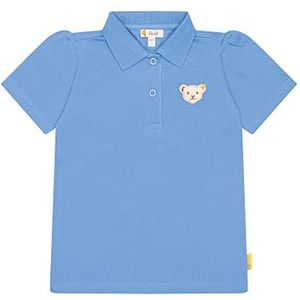 Steiff Poloshirt met korte mouwen voor meisjes, Outremer