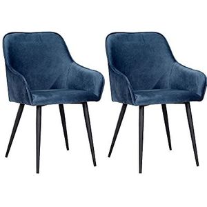 Soof&Tess Florence Dining Chair, blauw, één maat