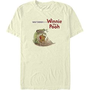 Disney Heren Vintage T-shirt Winnie The Pooh crème, S, Crème