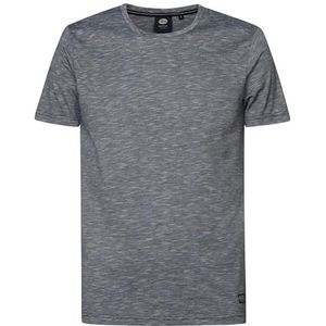 PETROL INDUSTRIES T-shirt SS Classic Print M-1040-TSR659. Couleur : bleu pétrole. Taille : XL, Bleu pétrole, XL