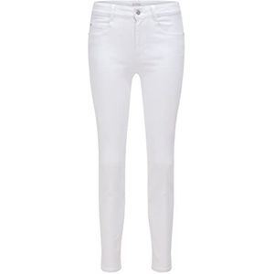 BOSS Slim Crop 2.0 Slim Fit Jeans voor dames, verkort van stretch denim, Wit.