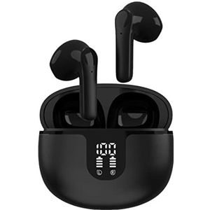 Draadloze 5.1 HiFi Bluetooth Headset met IPX7 Stereo Geluid, IPX7 Waterdicht LED Display Draadloze Hoofdtelefoon Met Touch Microfoon Voor iOS Android