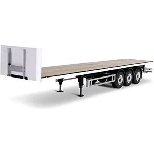 Carson 500907650 3-assig platform van staal III vrachtwagen, lift, schaal 1:14, tuning-onderdelen, accessoires, modelbouw, gemaakt in Duitsland, meerkleurig