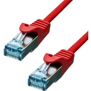 proxtend CAT6A S/FTP CU LSZH Ethernet kabel Rood 50CM