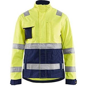 Blaklader 490318113389XL damesjas, geel/marineblauw, maat XL