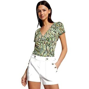 Morgan T- Shirt Femme, Vert, M