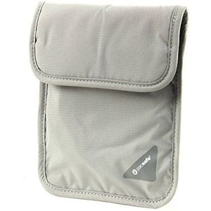 Pacsafe Coversafe X75 RFID-anti-diefstal nekband, Grijs (Grijs), Tas met trekkoord