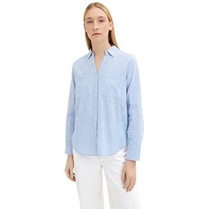 TOM TAILOR Damesblouse, 22758 - Dreamy Blue