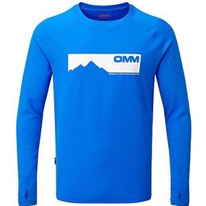 OMM ORIGINAL MOUNTAIN MARATHON shirt met lange mouwen voor, Blauw