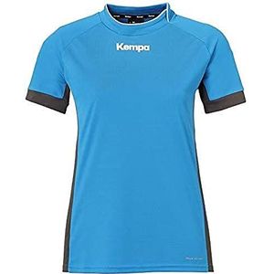 Kempa Prime Shirt Dames Dansshirt Vrouwen, koningsblauw/antraciet