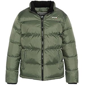 Schott NYC Idaho Uniseks donsjack, SAGE KAKI, XL