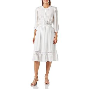 KAFFE Kafreya Dress Femme, Chalk, 44