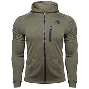 GORILLA WEAR Delta Hoodie heren hoodie, Groen