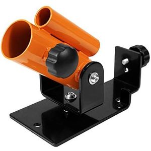 Yes4All SJXD Deluxe T-Bar Row Platform - 360° draaibaar en eenvoudig te installeren - Geschikt voor standaard Olympische stangen van 2,5 cm en 5,1 cm, C. Oranje