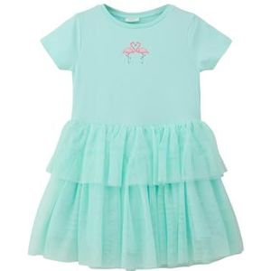 s.Oliver Junior Robe pour fille, Turquoise 6006, 122