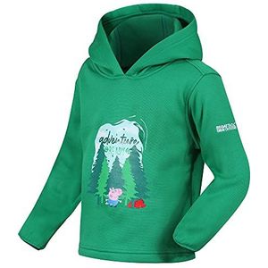 Regatta Peppa Hoody uniseks sweatshirt met capuchon, Groen