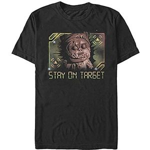 Star Wars Stay On Target Organic T-shirt, korte mouwen, zwart, XL, SCHWARZ