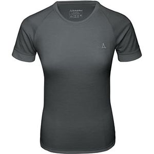 Schöffel Dames Merino Sport Shirt 1/2 Arm W temperatuurregulerend onderhemd, ademend functioneel ondergoed shirt in wolkwaliteit