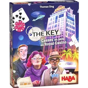 HABA - The Key – Seriemokken bij Royal Casino - Bordspellen - Enquête spellen - 10 jaar en ouder - 306850