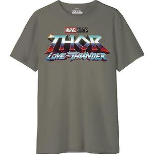 Marvel t-shirt heren, kaky, xl, Kaky