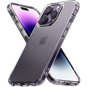 Ringke Fusion Hoes compatibel met iPhone 14 Pro Max, krasbestendig, anti-vingerafdruk, transparant, voor iPhone 14 Pro Max 6,7 inch (2022), transparant mat