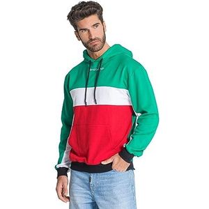 Gianni Kavanagh Green Attitude Hoodie Sweater pour homme, Vert, L