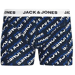 Jack & Jones Jaclogo Trunk Sn Caleçon Boxeur Homme, Navy Blazer/Detail:with Blue Lolite, S