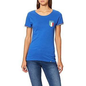 Italia Italië T-shirt voor dames, Blauw