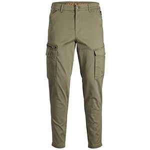 JACK & JONES Jpstace Jjdex Tapered Akm Pls Cargobroek voor heren, Olijf