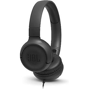 Jbl Tune 500 Headset hoofdband met zwarte draad, hoofdtelefoon en microfoon – hoofdtelefoon en microfoons (met kabel, hoofdband, Binaural, circum-aural, 20-20.000 Hz, zwart)