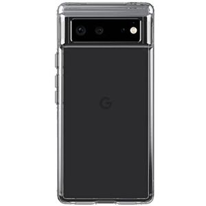 tech21 Evo Clear voor Google Pixel 6 - transparante telefoonhoes met 3,7 m multi-druppelbescherming