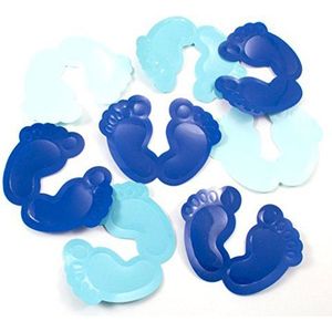 Folat Tafelconfetti XL, geboorte jongens, 61606, blauw